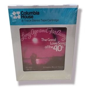 columbia house 8 track tape long ago and far away the great love songs of 40s